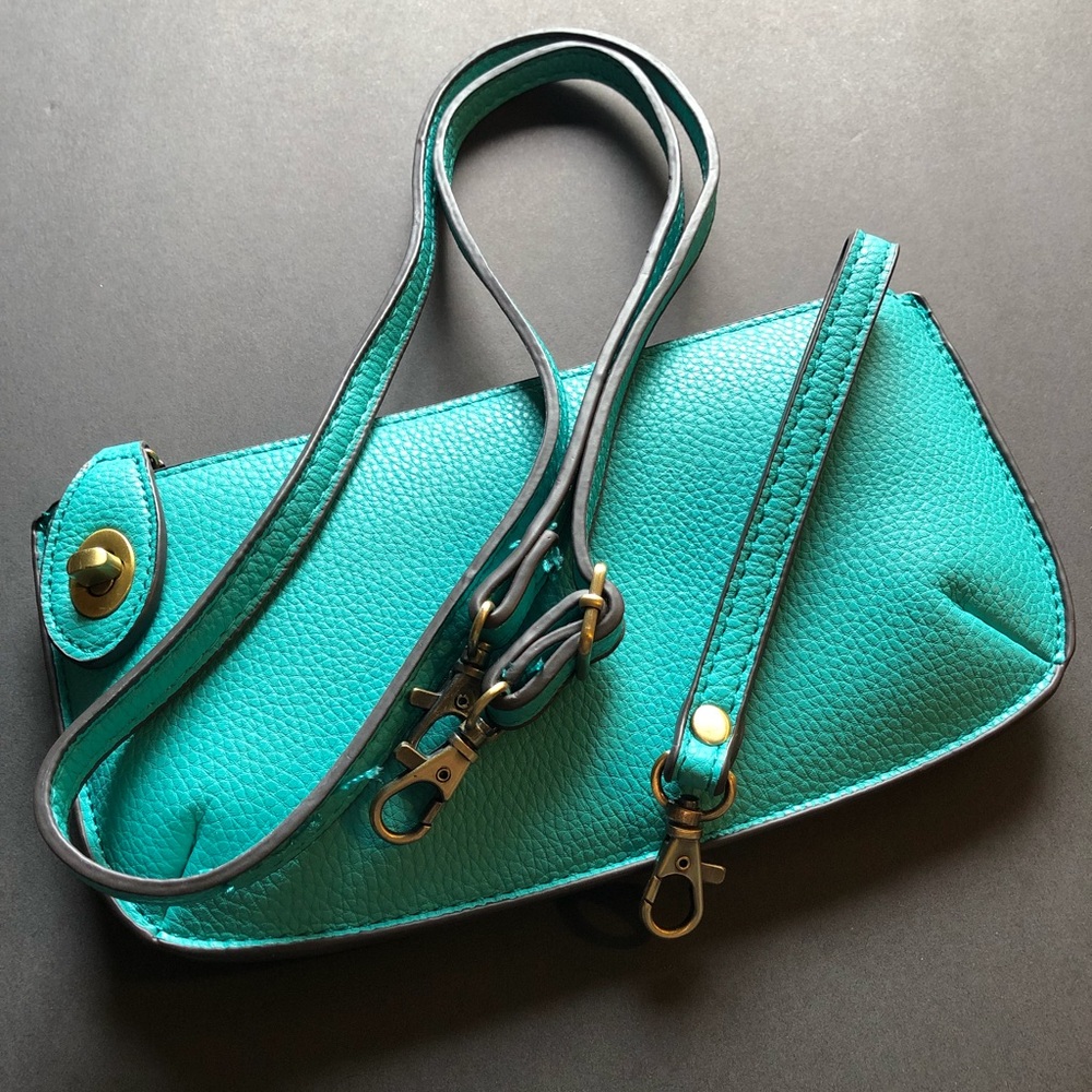 Joy Susan mini crossbody wristlet clutch